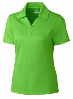 SALE Cutter & Buck Ladies Genre DryTec Golf Polo Shirts - Cilantro