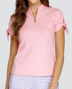 Tail Ladies Mariel Short Sleeve Golf Shirts - FUN IN THE SUN (Icing)