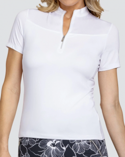 SPECIAL Tail Ladies Altai Short Sleeve Golf Shirts - BETTER THAN BASICS (Chalk White)