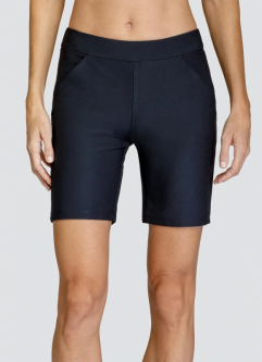 SPECIAL Tail Ladies Keanu 18" Pull On Golf Shorts - BETTER THAN BASICS (Onyx Black)
