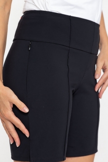 Kinona Ladies Tailored and Trim Pull On Golf Shorts - Essentials (Black)