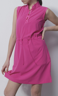 Daily Sports Ladies KAIYA Sleeveless Golf Dress - Tulip Pink
