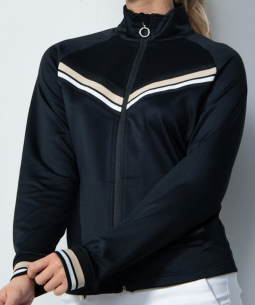 Daily Sports Ladies AREZZO Long Sleeve Micro Light Golf Jackets - Black