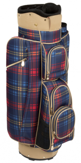 Cutler Ladies Golf Cart Bags - Tartan