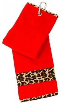 Glove It Ladies Golf Towels - Leopard